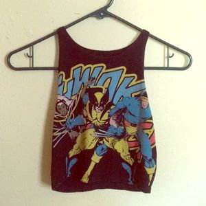 COPY - X-MEN. Crop Top. Marvel